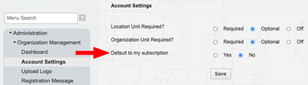 Knovel Ccount Settings